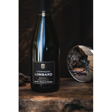 Champagne Brut Nature Avize Grand Cru lieu-dit "Chemin de Flavigny"