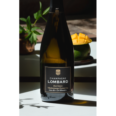 Champagne Lombard - Brut Nature Villedommange lieu-dit "Les Ribauds"