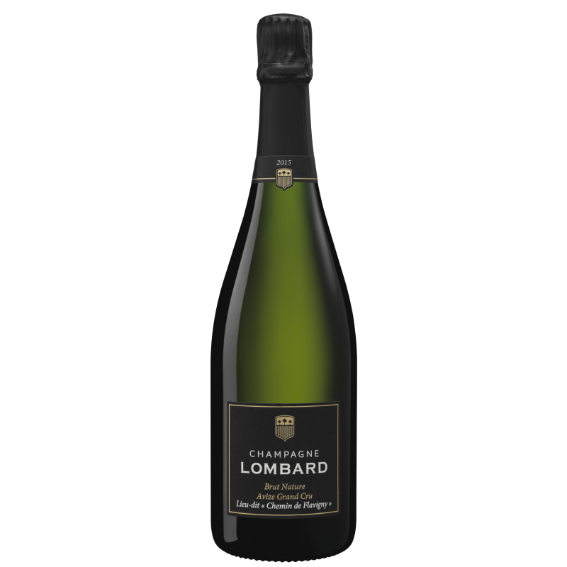 Champagne Lombard - Brut Nature Avize Grand Cru - Lieu-Dit "Chemin de Flavigny" - Chardonnay