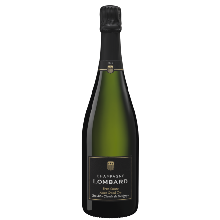 Champagne Lombard - Brut Nature Avize Grand Cru - Lieu-Dit "Chemin de Flavigny" - Chardonnay