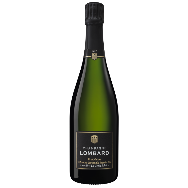 Champagne Lombard - Brut Nature Villeneuve-Renneville - Lieu-Dit "La Croix Soleil" - Chardonnay - Blanc de blanc