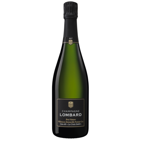 Champagne Lombard - Brut Nature Villeneuve-Renneville - Lieu-Dit "La Croix Soleil" - Chardonnay - Blanc de blanc